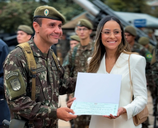 FUVS recebe Certificado de Amigo do 14� Grupo de Artilharia de Campanha